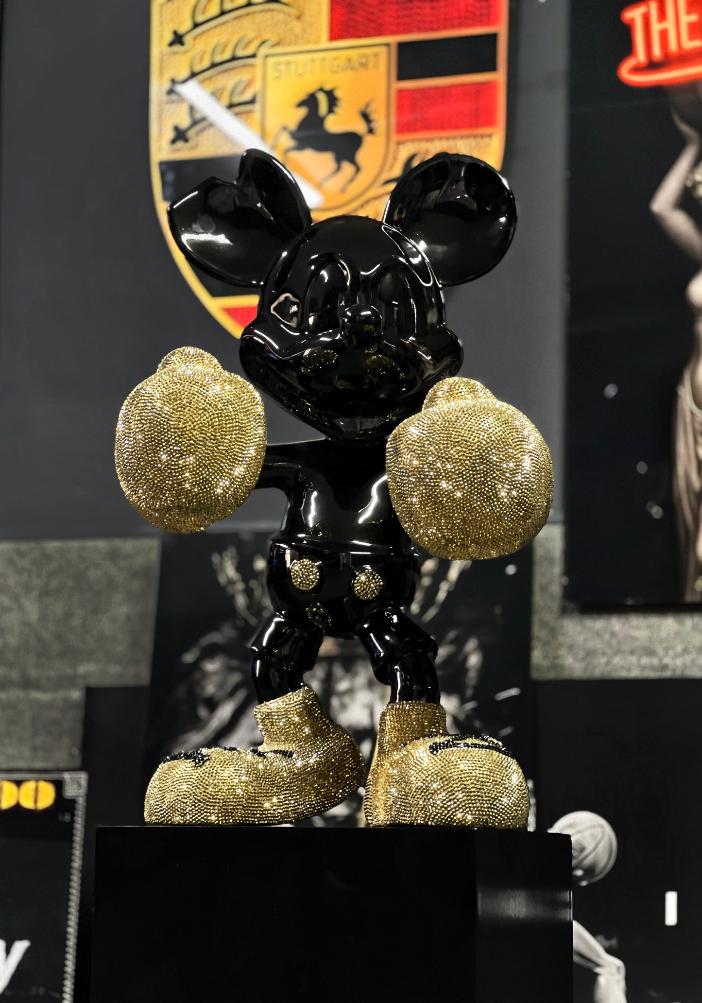 Mickey Tyson  Swarovsky Gold (60K cristales)