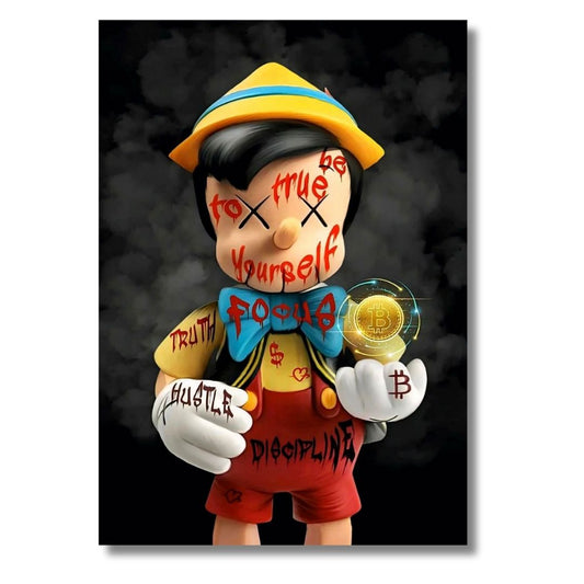 Kaws Pinocchio Red