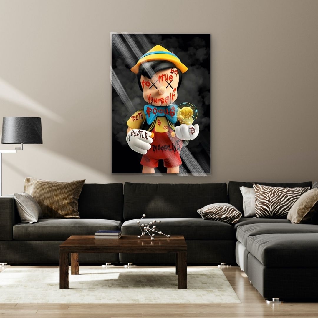 Kaws Pinocchio Red