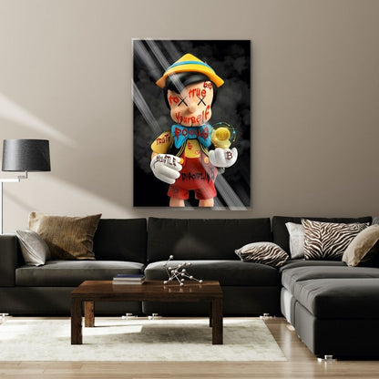 Kaws Pinocchio Red