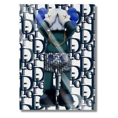 Kaws Blue Dior