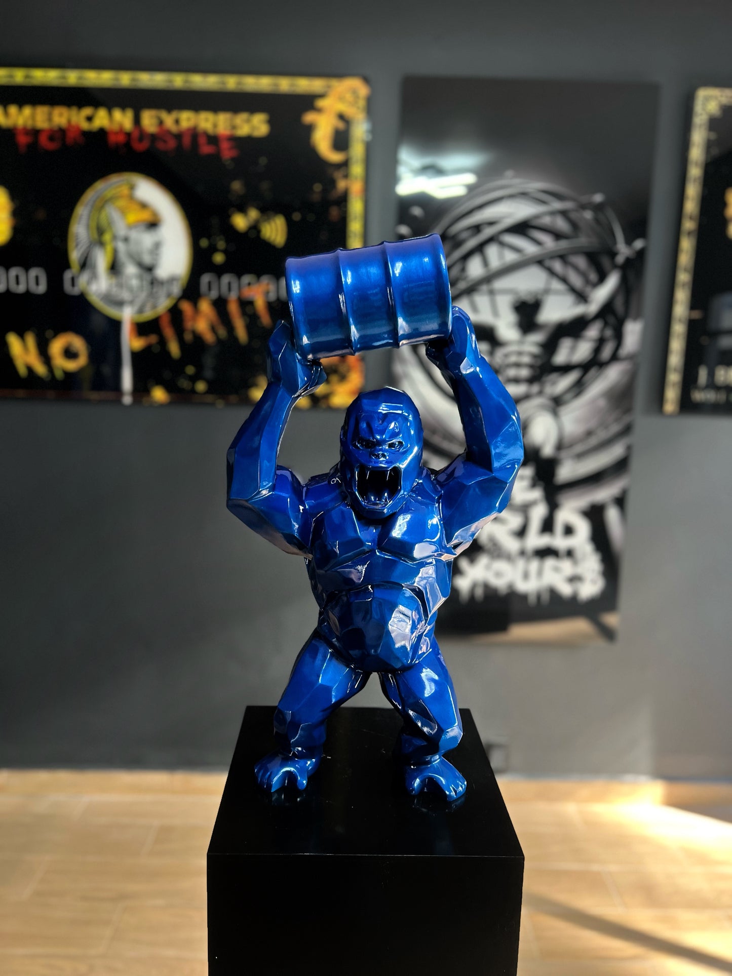 Blue Luxury Gorilla