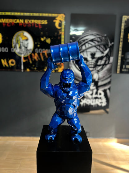 Blue Luxury Gorilla
