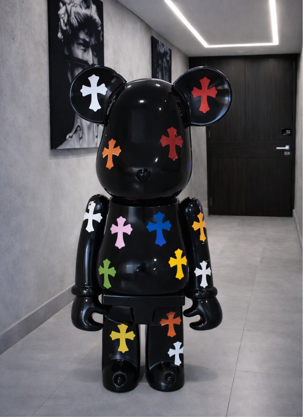 Bearbrick Chrome Hearts