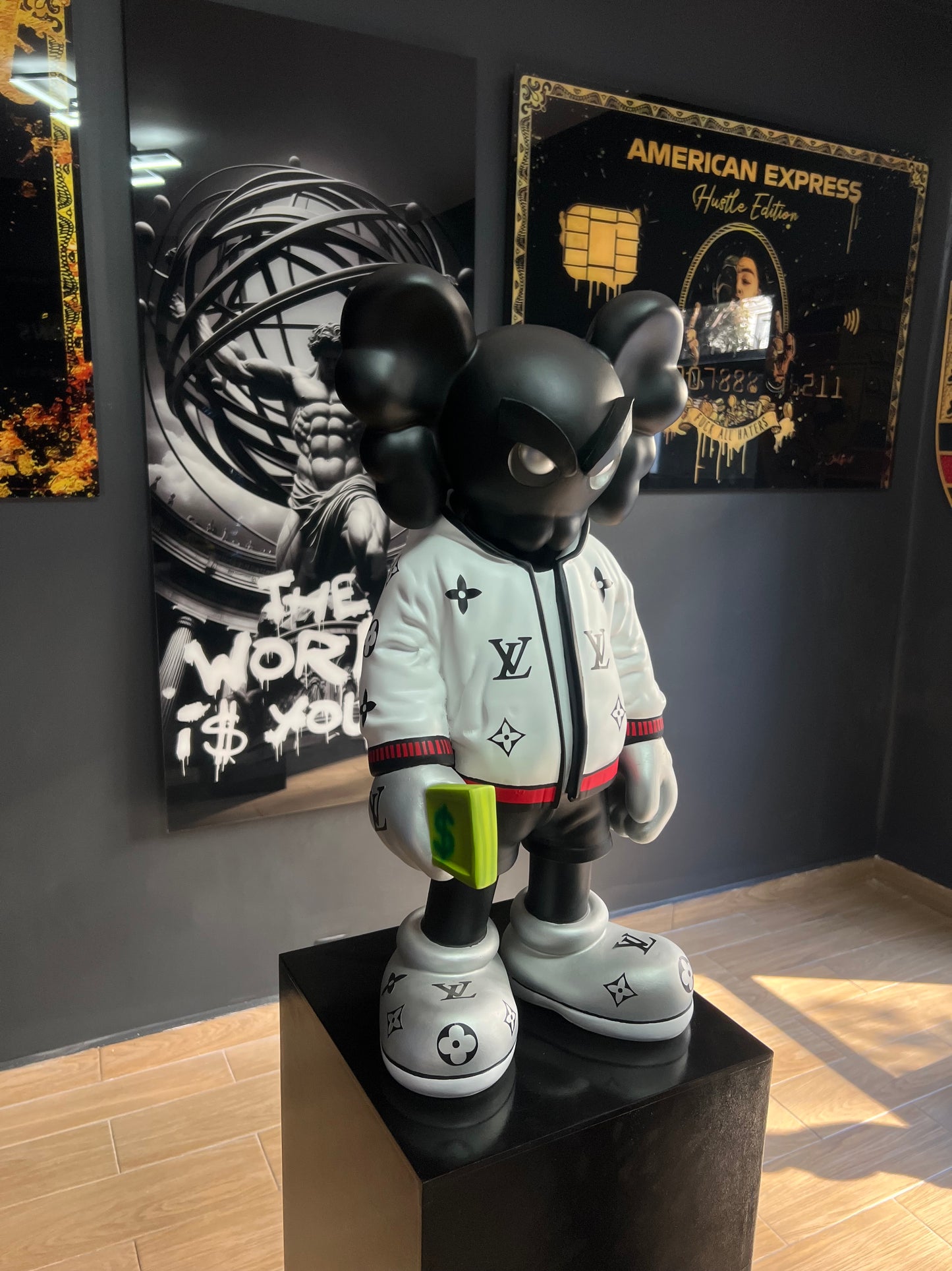 Black & White Kaws LV