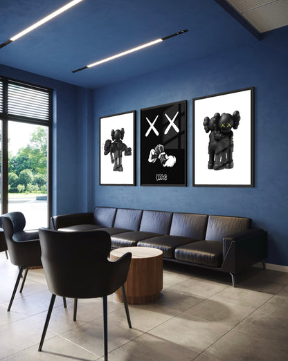 Kaws 3 Set