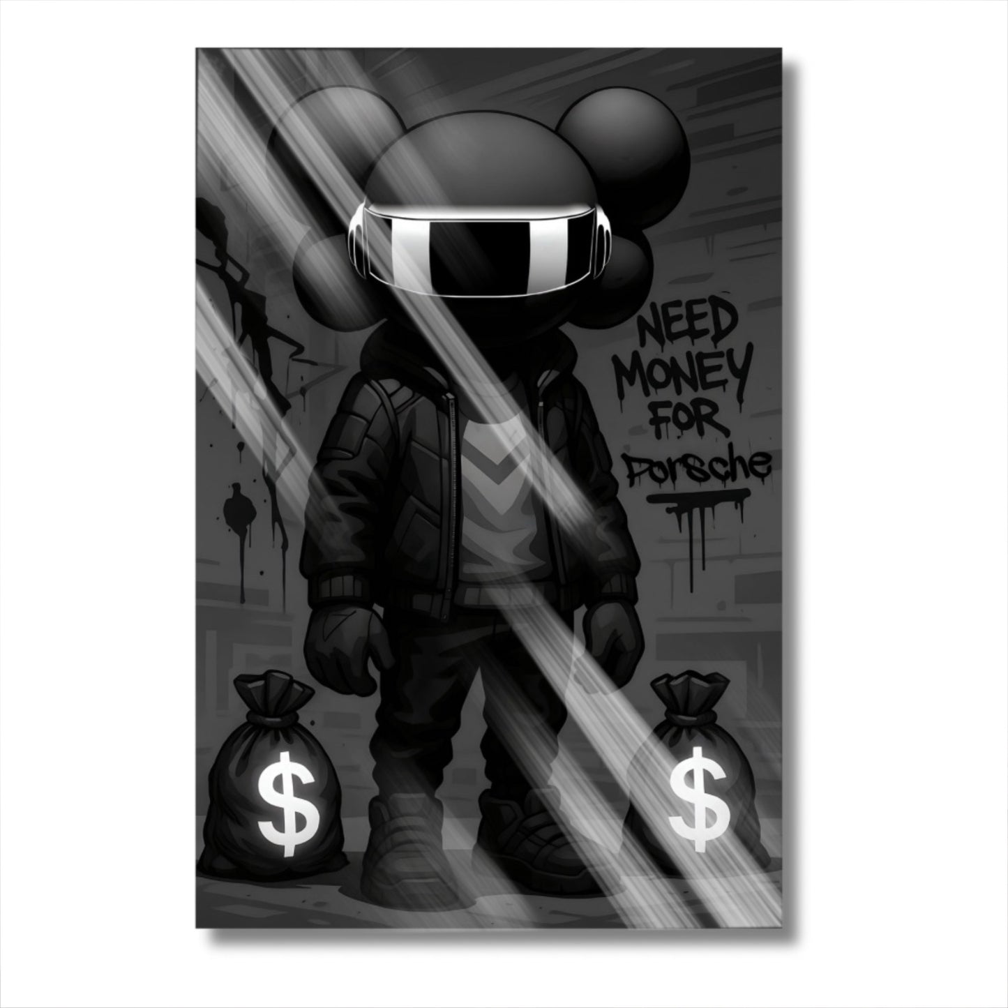Kaws Black Need 4 Porsche