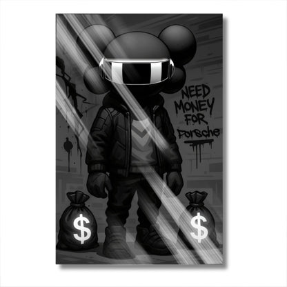 Kaws Black Need 4 Porsche