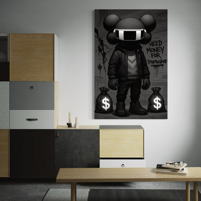 Kaws Black Need 4 Porsche
