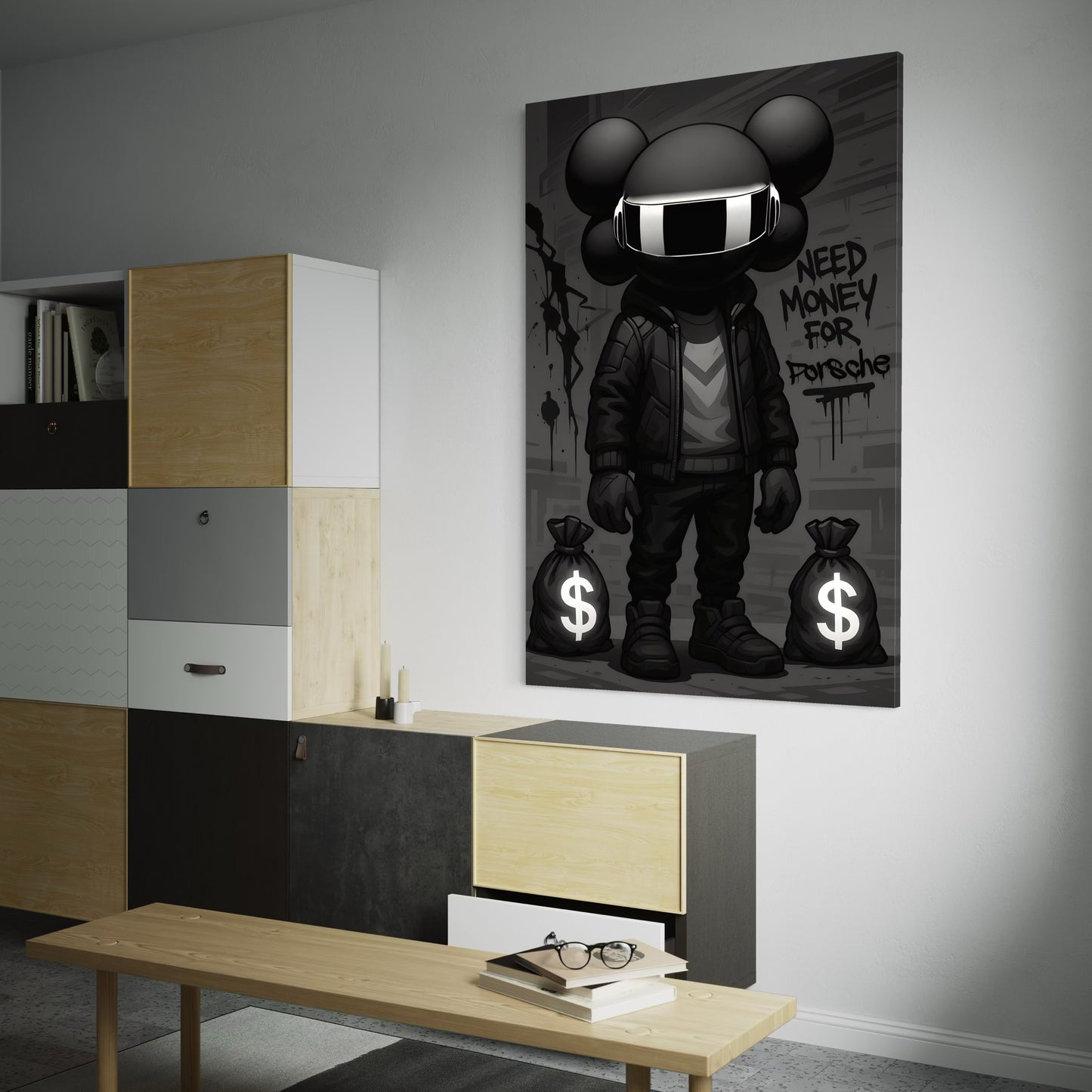 Kaws Black Need 4 Porsche