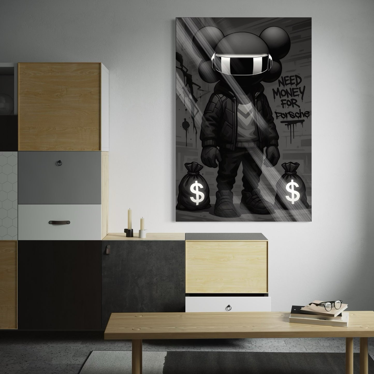 Kaws Black Need 4 Porsche