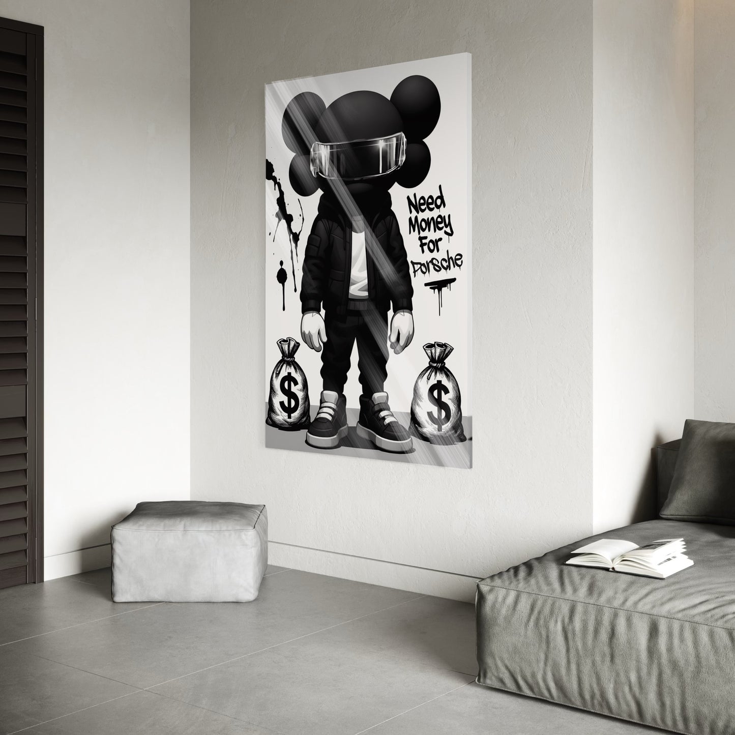 Kaws Need Money 4 Porsche