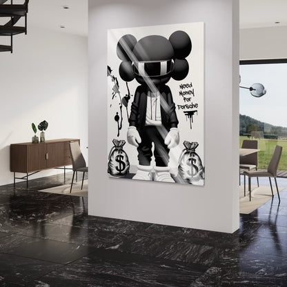 Kaws White Need 4 Porsche