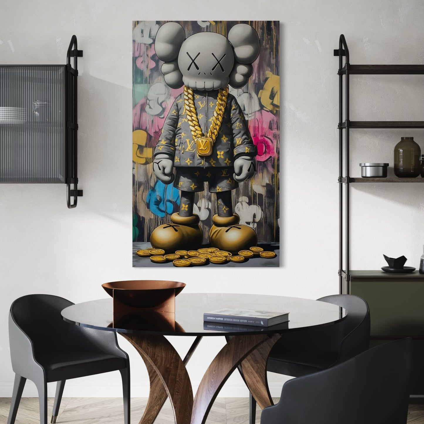 Kaws Gold Chain