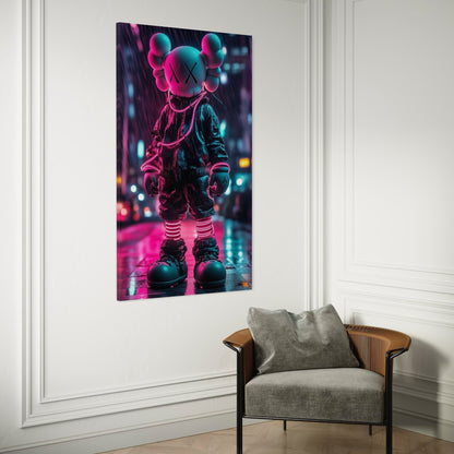 Kaws Pink & Blue Street