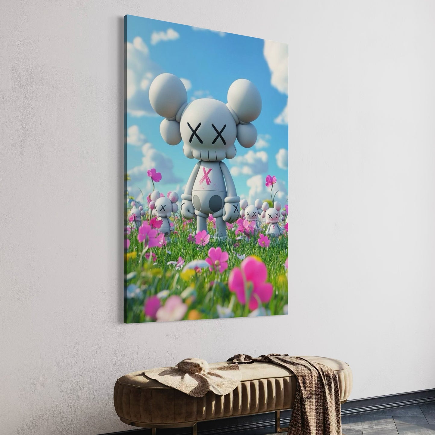 Kaws White Blue Sky