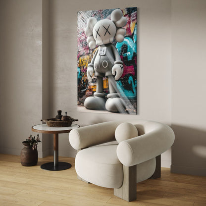 Kaws White Graffiti