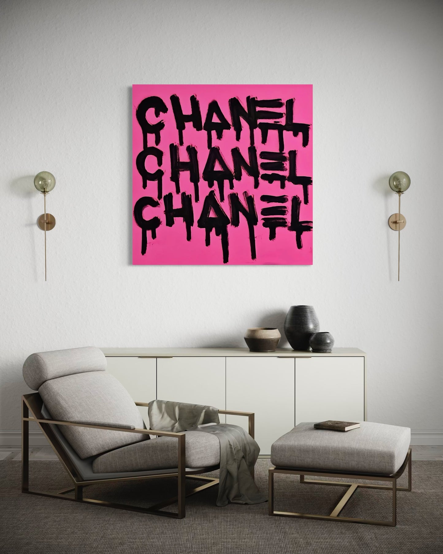 Black & Pink Chanel