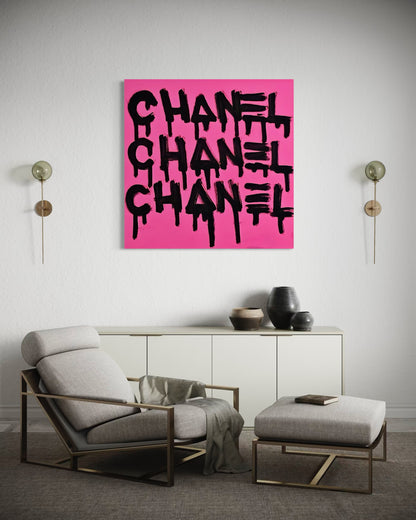 Black & Pink Chanel