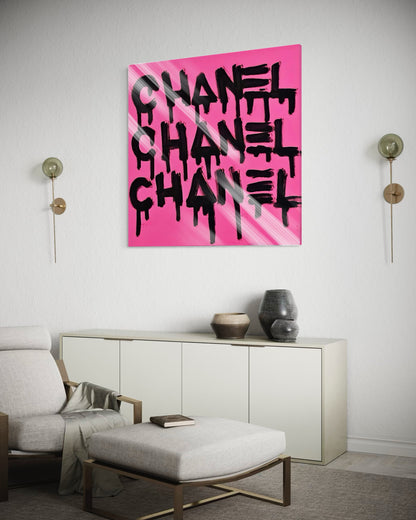 Black & Pink Chanel