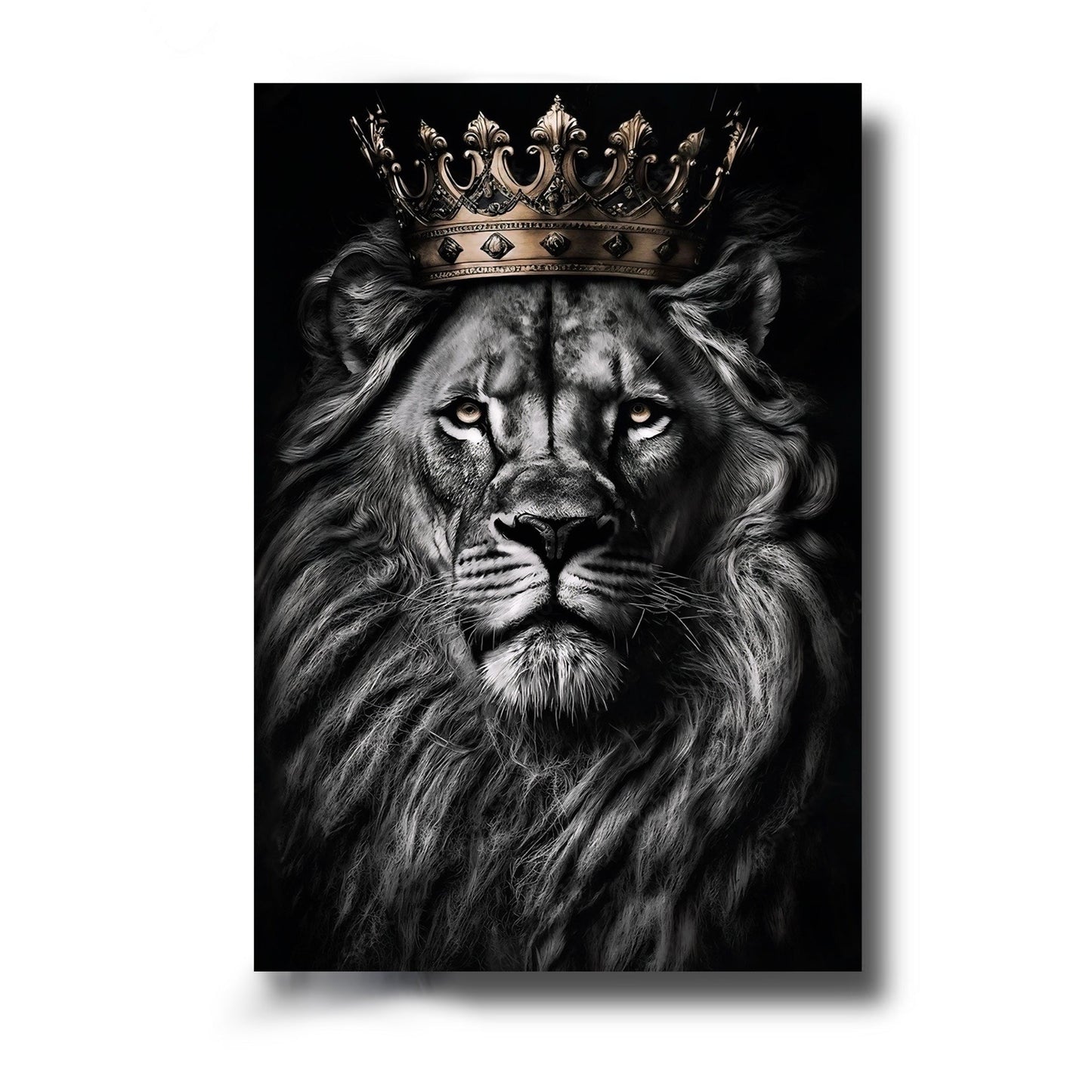 Lion With A Crown
