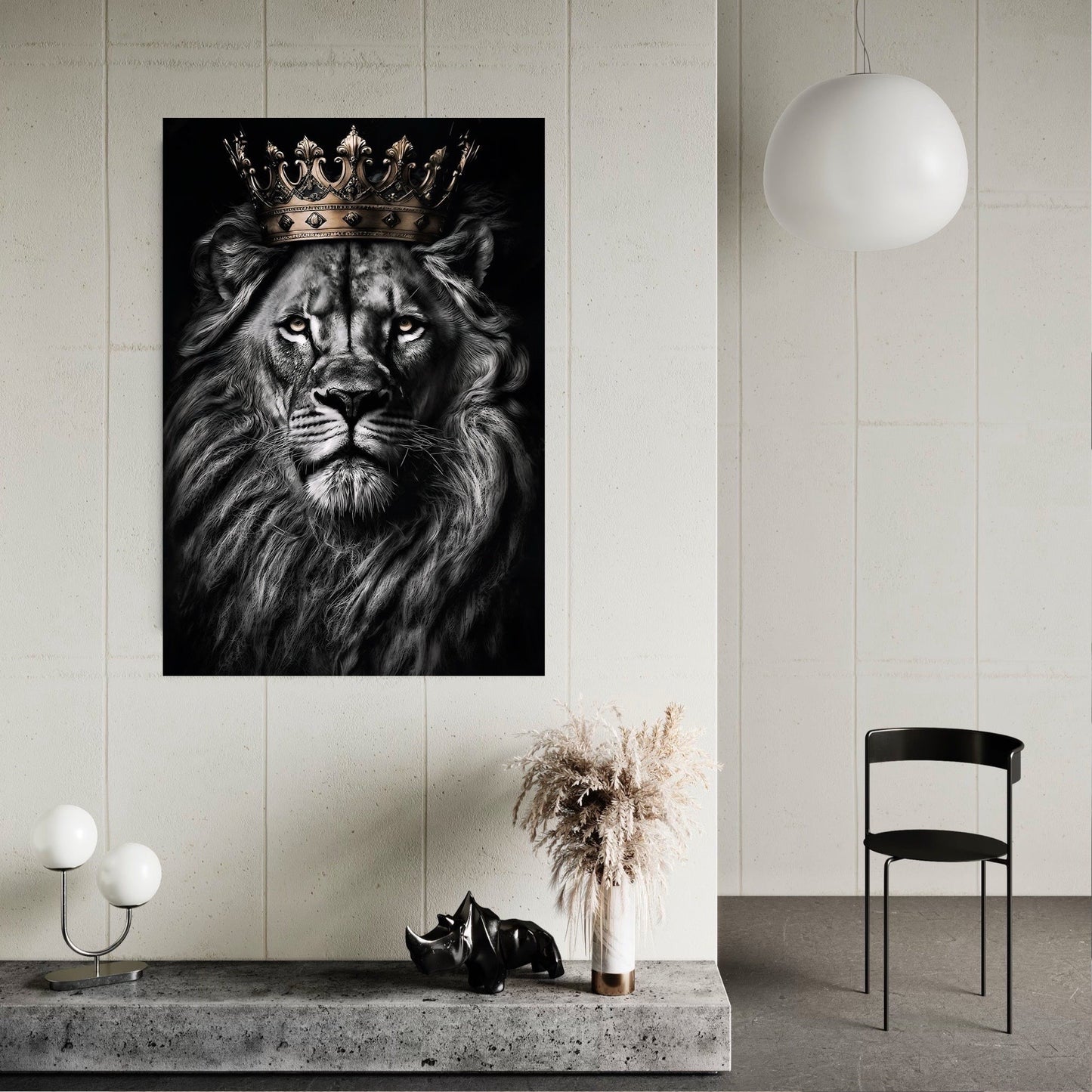 Lion With A Crown