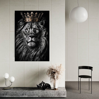 Lion With A Crown