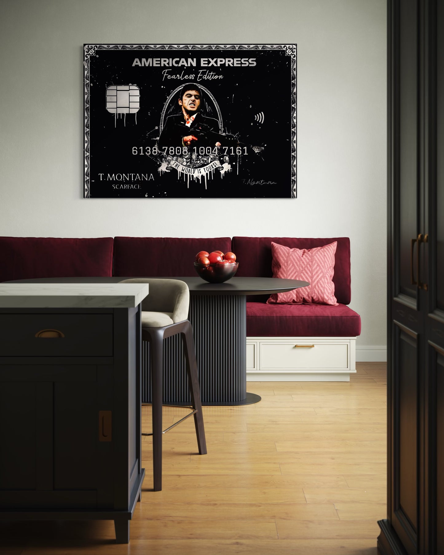 Amex Black Montana Silver