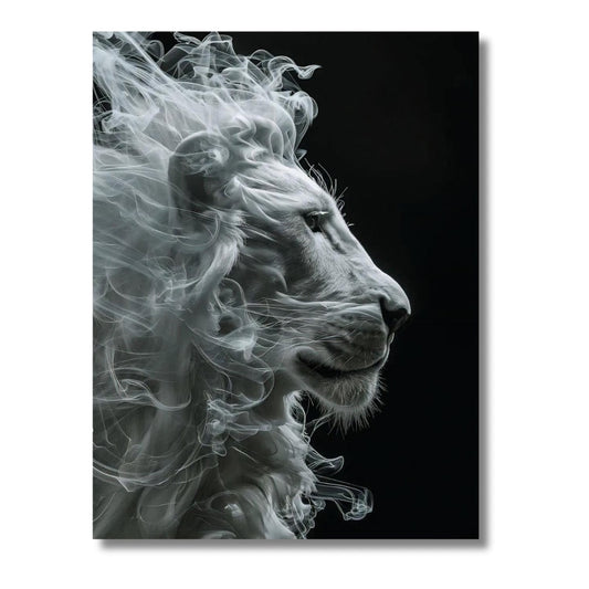 White Smoke Lion