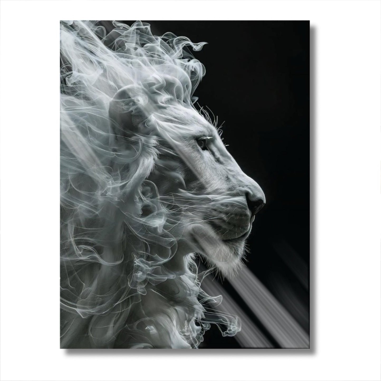 White Smoke Lion