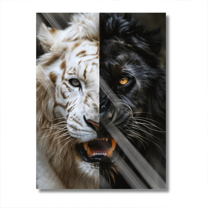 Black & White Lion