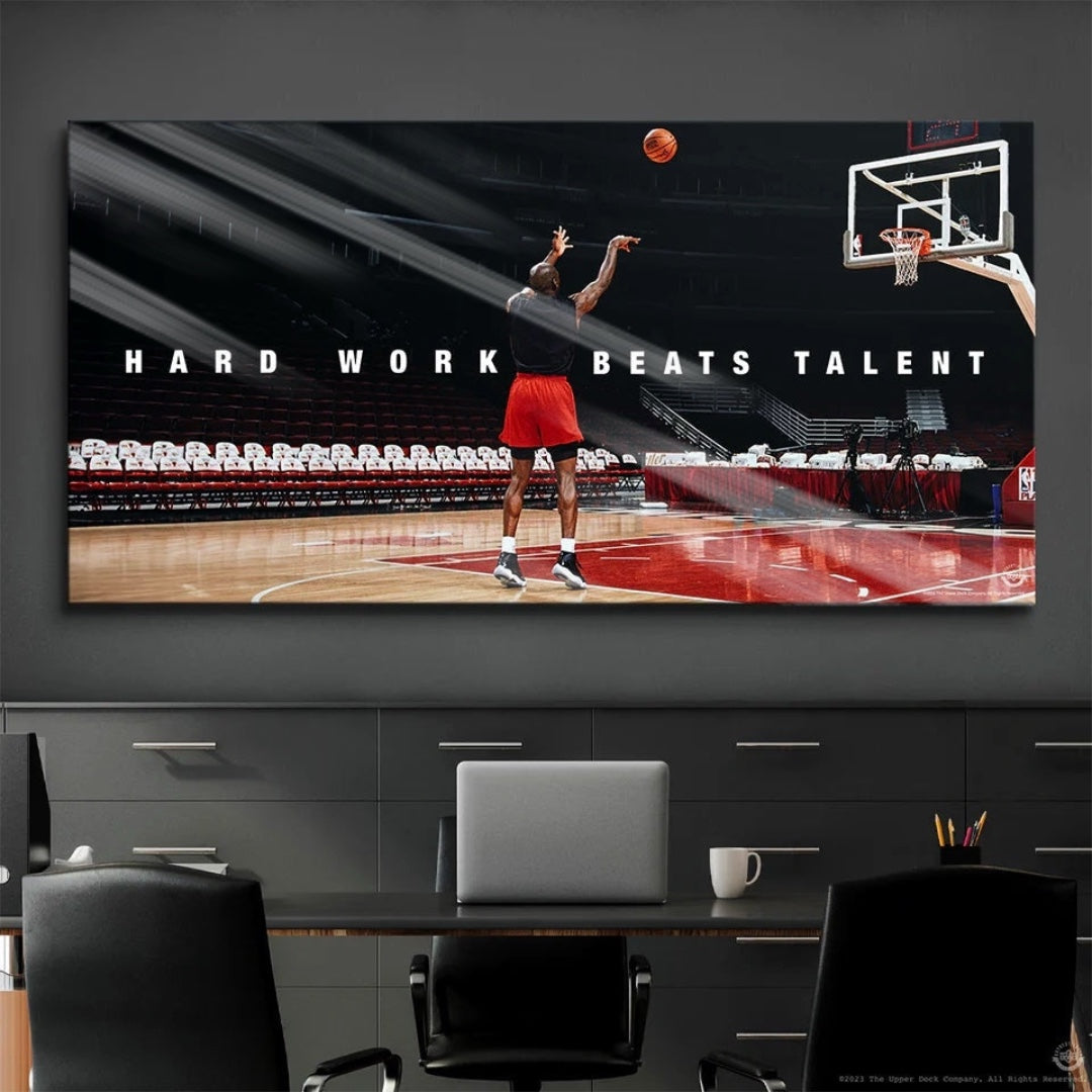 Hard Work Beats Talent