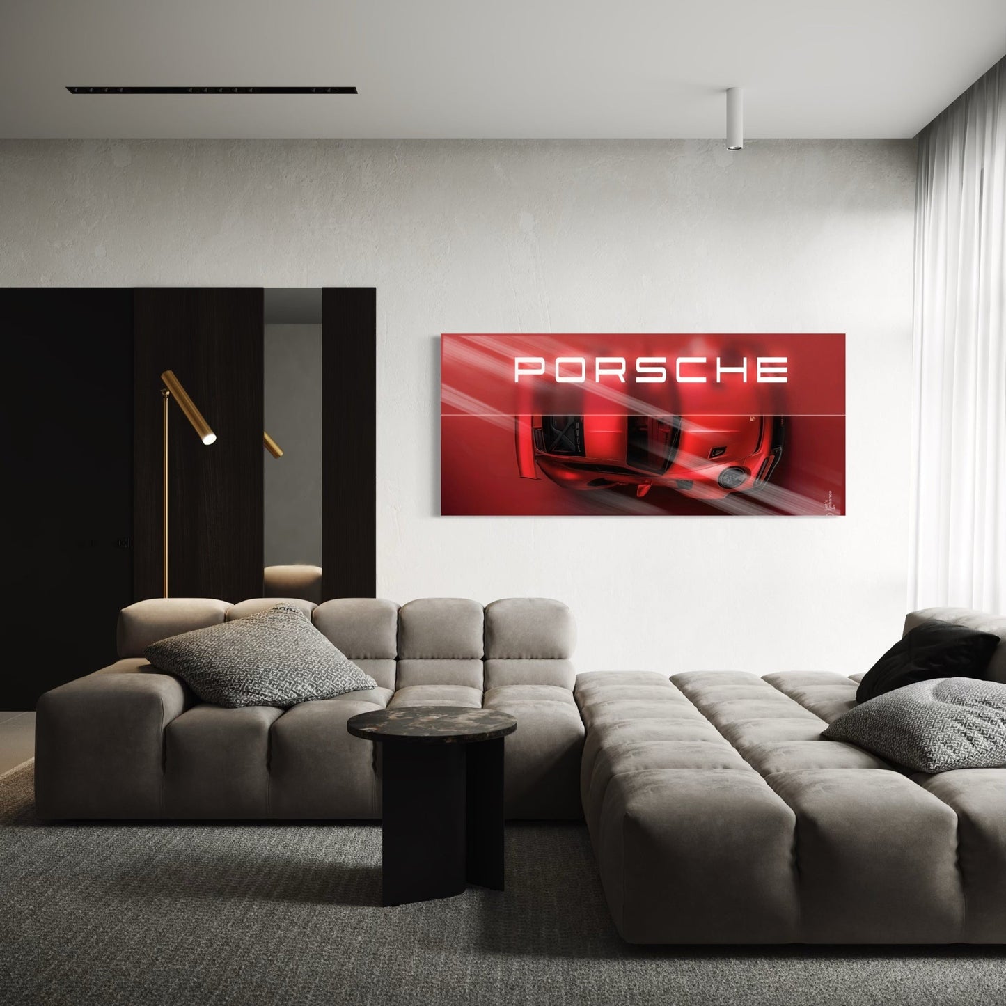Red Porsche