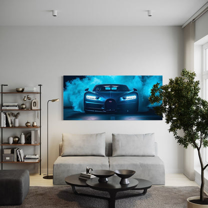 Blue Buggatti