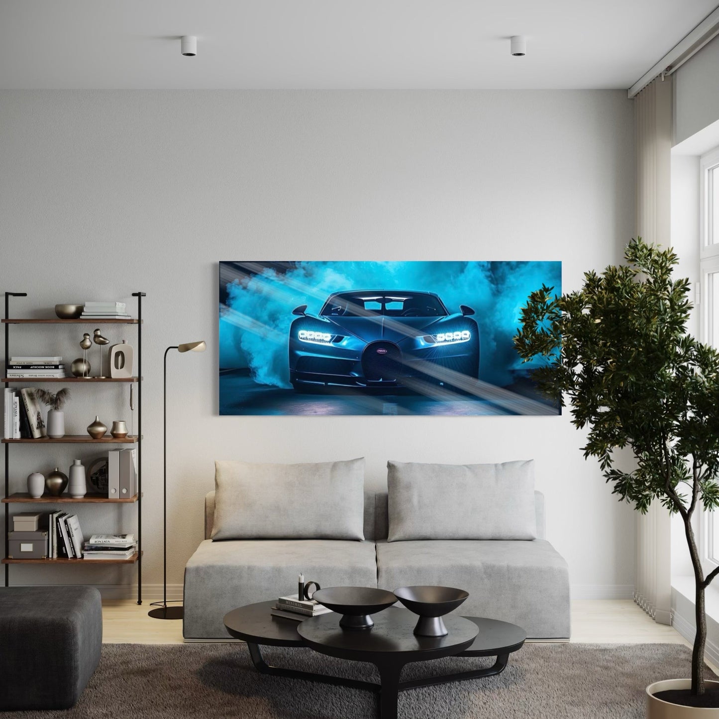 Blue Buggatti