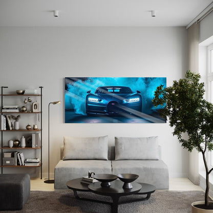 Blue Buggatti