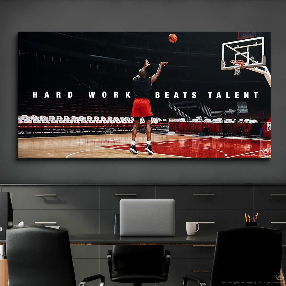Hard Work Beats Talent