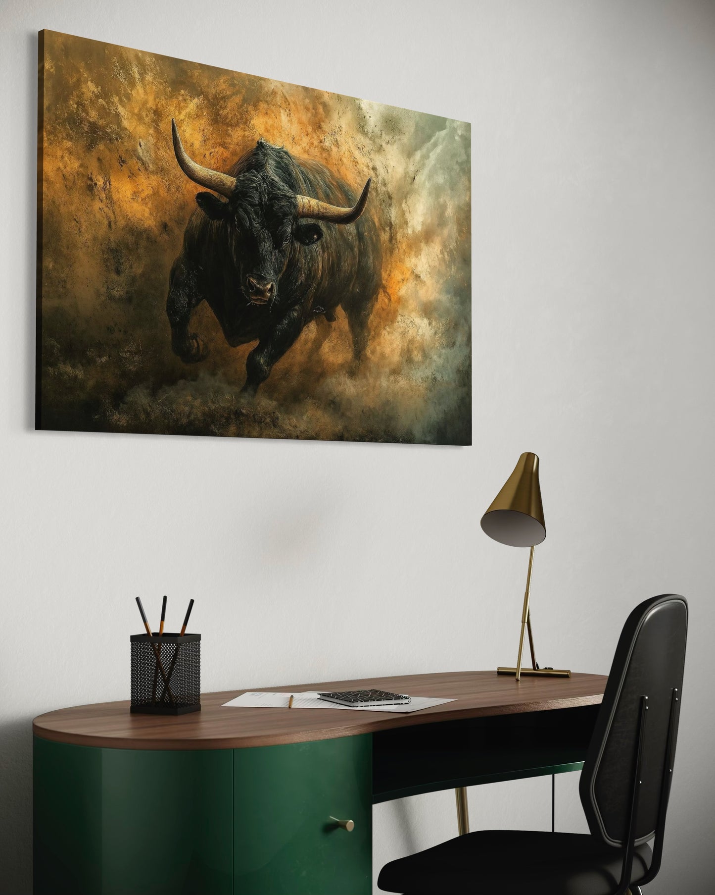 Bull Painting