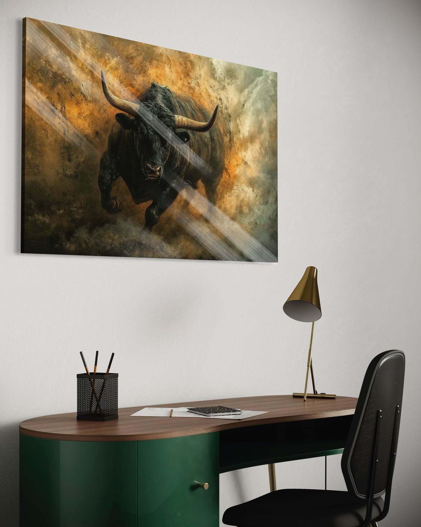Bull Painting
