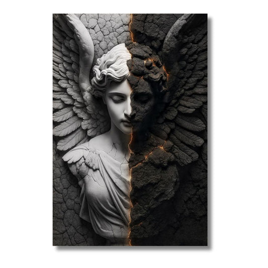 B&W Angel