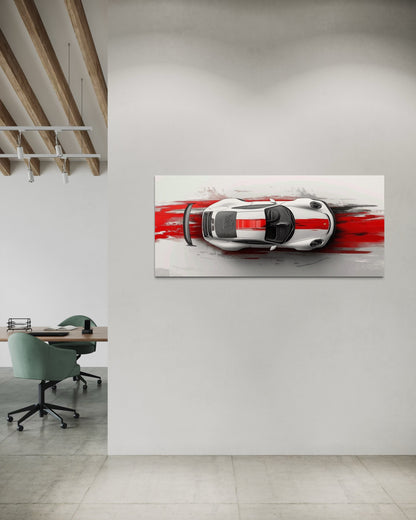 White & Red 911