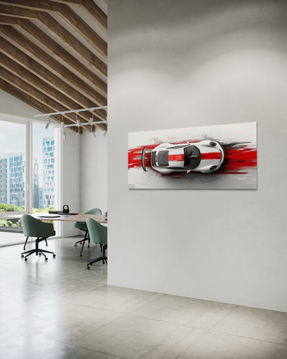 White & Red 911