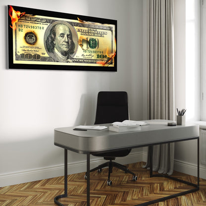 Dollar On Fire