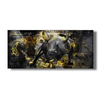 Black & Gold Bull Bill