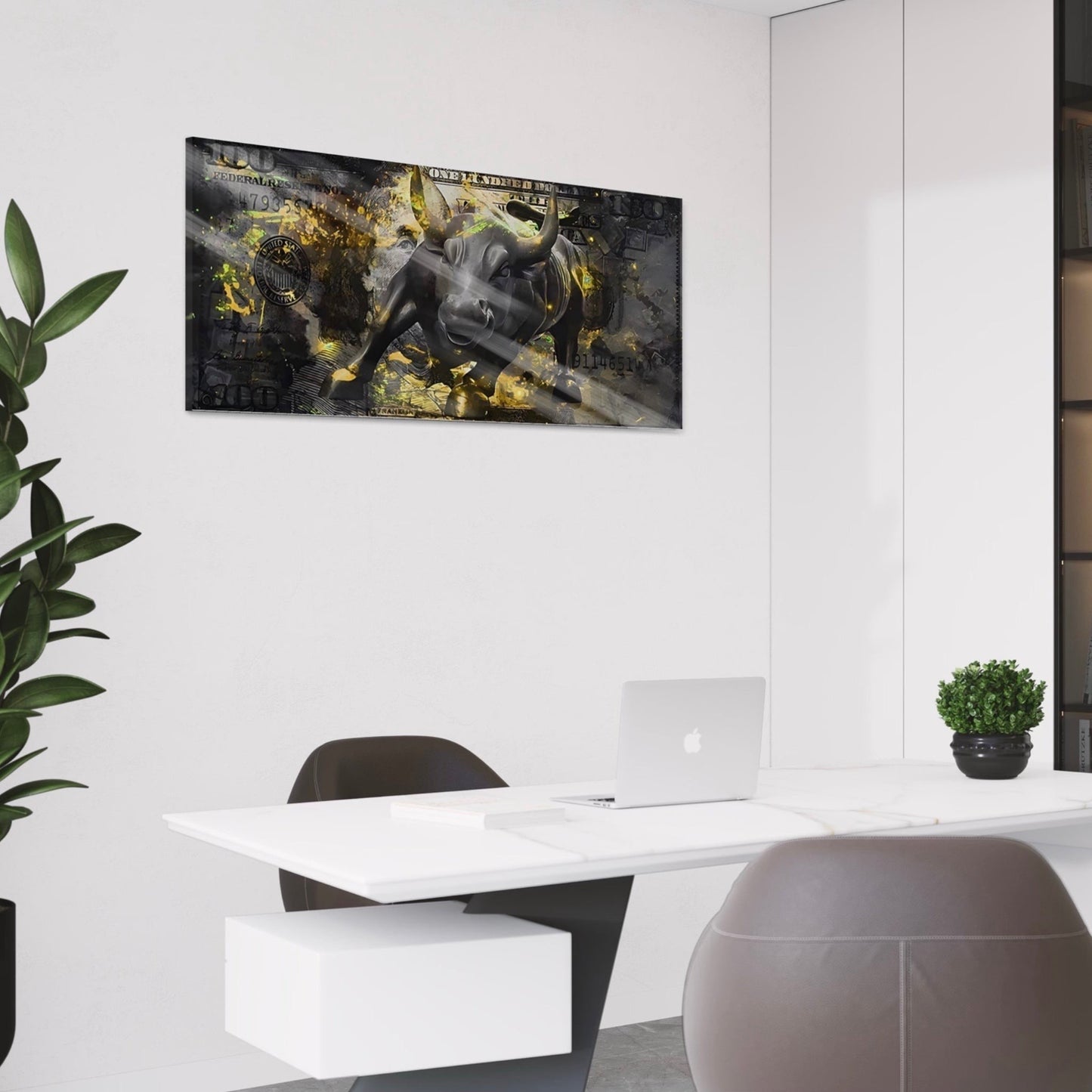 Black & Gold Bull Bill