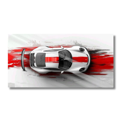 White & Red 911