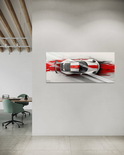 White & Red 911