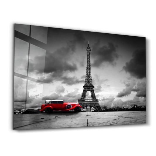 Red Car Paris