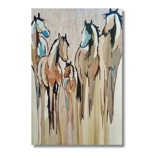 Abstract Horses