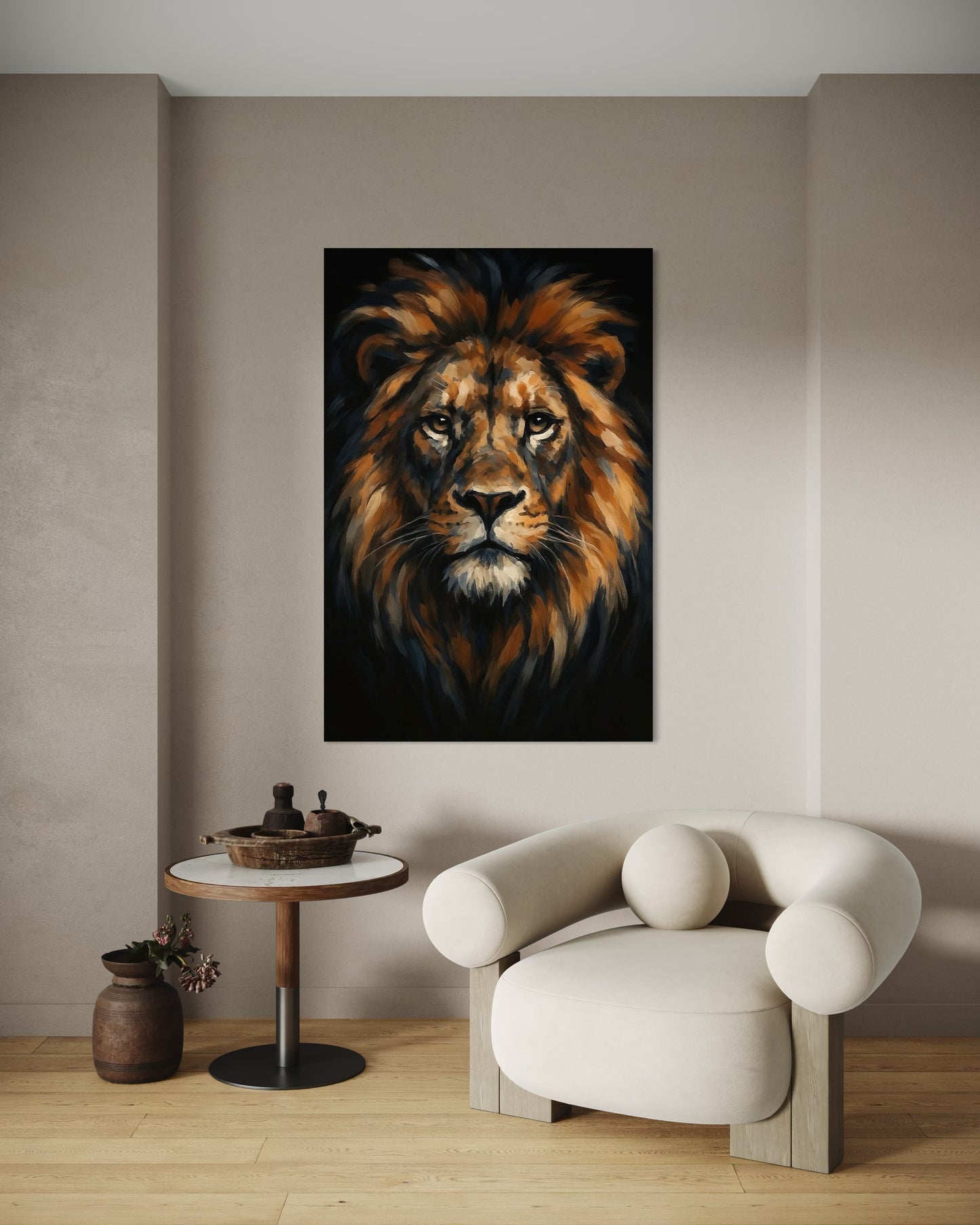 Lion Painting